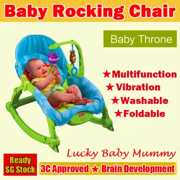 Baby throne rocker best sale