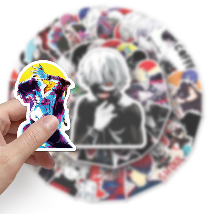 51pcs%20Anime%20Tokyo%20Ghoul%20Waterproof%20Stickers%20Lot%20Bundle%20Sticker%20Japanese%20Manga%20Vinyl%20Sticker%20-%20Image%207