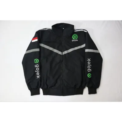 Cod Jakett GJK/jakett GJK terbaru / jakett GJK hitam / jakett motor pria / jaket ojol