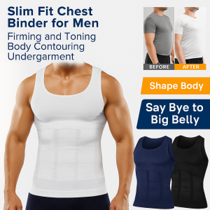 Men ’s Slimming Vest Sleeveless Tummy Control Shirt Tummy Shaper男士收腹塑身衣