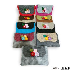 Tas Selempang Rajut PEGE Dorthea Slingbag Wanita Model kasual - PG 8952