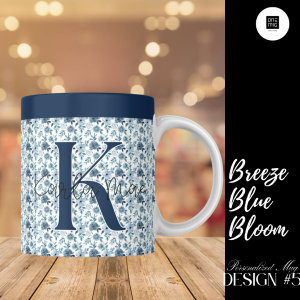Personalized Mug-Blue Breeze Bloom Limited Edition