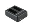 กล่องชาร์จแบต GoPro Hero 9/10/11/12/13 ของแท้ Charger Battery GoPro Hero 9/10/11/12  แท่นชาร์จ แบต แบบกล่อง  ( ที่ชาร์จ แบตเตอรี่ GoPro Hero 9 / GoPro Hero10 / GoPro Hero 11 / GoPro Hero 12 ). 