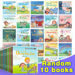 100/60/40 Books Set Leveled Readers Early Learning Picture Story Book with Interactive Sound Preschool Education Bilingual in Chinese & English Book Educational Stories Bedtime Reading Learning Materials for Kids Toddler Ages 3-6 Child Birthday Gifts