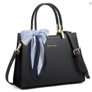 2026 Womens Silk Scarf Decorated Business Tote Bag Sturdy and Spacious Tote Bag Can Be Carried by Hand Shoulder or Crossbody Commuting Bag for Women