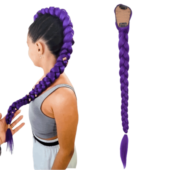 tìm hiểu về mã m code trong lập trình gia... PELLING 26 inch Bím tóc đuôi ngựa tím Tổng hợp Thợ săn quỷ Bím tóc dài ...