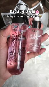 Ksunny Collagen Sakura Toner 115 ML Intensive Whitening Toner Essence Remove Pimple Marks Skin Care