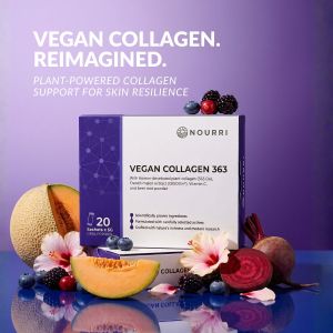 Nourri Vegan Collagen 363 | Firm and Youthful Skin | Award-Winning Formula (VC-H1® + GliSODin®)