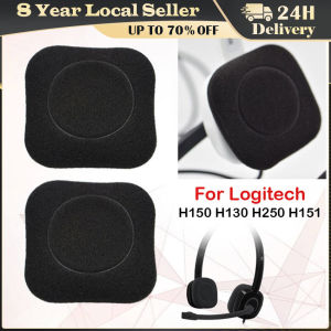 High Quality Ear Pads for Logitech H250 H150 H130 Headphone Earpads Soft Touch Memory Foam Sponge Cover Repair Earphone Sleeve