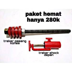Paket combo hemat alat pasang komstir dan alat buka kuncian shock depan
