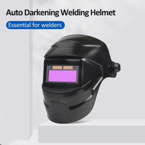 NEW COD CLYNE Helm Las Otomatis Gelap Terang Auto Darkening Listrik full Face with Senter LED CL281