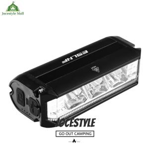 [Jocestyle Mall] Bike Headlight Flashlight Aluminium Alloy Handlebar Front Lamp High Brightness Type-C USB Rechargeable Riding Lighting Warning