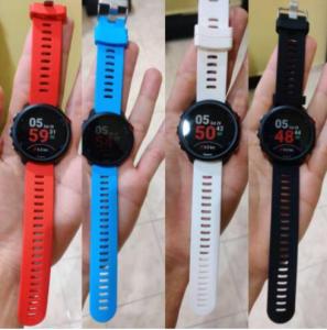 20mm Silicone Watch Strap For Garmin Forerunner 245M/245/645/vivoactive 3/vivomove HR Watch Band