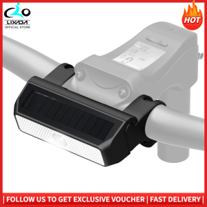 LIXADA Đèn Trước Xe Đạp Chạy Bằng Năng Lượng Mặt Trời Chống Nước Đèn Pha Xe Đạp Thế Hệ Tự Động Đèn Đạp Xe LE-D Cảm Ứng Thông Minh Cho Xe Đạp Leo Núi Đường Trường