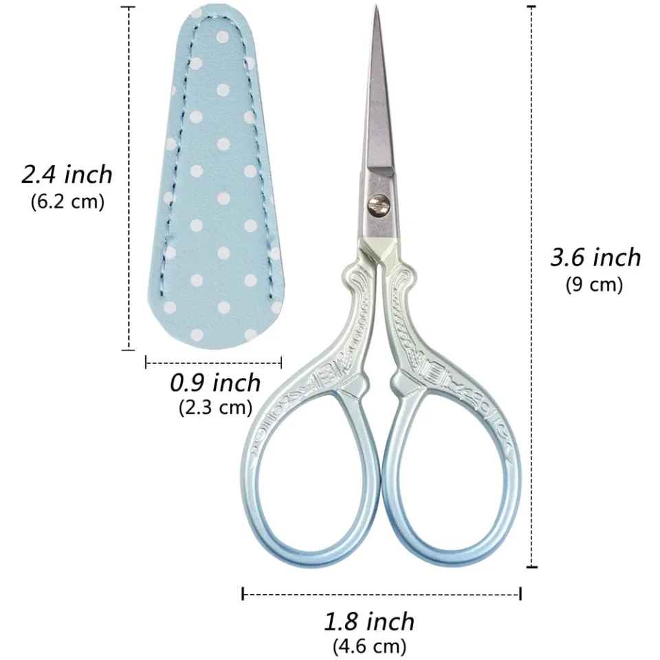 3.6 Inch Embroidery Small Sewing Scissors Stainless Steel Sharp Tip Scissors  - China Scissors and Sewing Scissors price