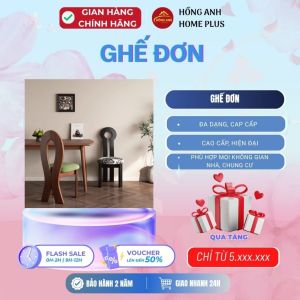 Ghế đơn hiện đại cao cấp thiết kế tinh tế sang trọng mang lại sự thoải mái khi sử dụng hiện đại