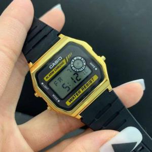 World Times นาฬิกาแฟชั่น ดีไซน์คลาสสิค สายยาง ระบบดิจิตอล 《 แถมฟรี !! กล่องกระดาษ 》