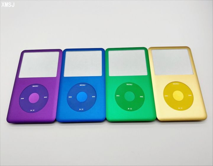 Green En Blue Purple Front Faceplate Housing Case Cover Clickwheel