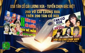 USB 8Gb : 200 Tuồng Cải Lương Xưa trước & trích đoạn & Tân cổ giao duyên 1975 Hát trên Xe Ô tô Đầu Đĩa Loa kẹo kéo
