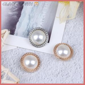 CISWGE 10pcs Metal Shank Buttons for Sewing Scrapbooking DIY Craft Decoration