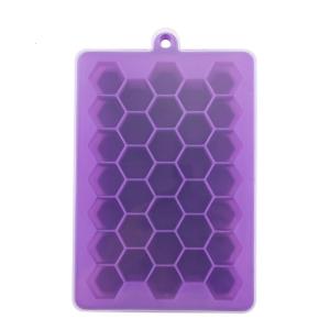 33 Grids Ices Cube Tray with Lid Grade Silicone Ices Maker Mold Enduring Ices Maker for CocktailsWhiskiesSoups
