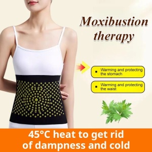Lumbar Support Self-heating Non-irritating Belt Wormwood Dehumidification Soft and Skin-friendly