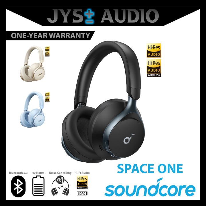 Soundcore Space One Wireless Headphone Hi-Res LDAC Audio Adaptive ...