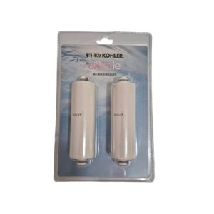 Kohler Exhale R72914T Shower Filter | KDF-55 Removes Chlorine & Impurities | High Flow Shower Filter | Anti-Scald Housing | 30000L Capacity | 6 Months Lifespan | SG Stock