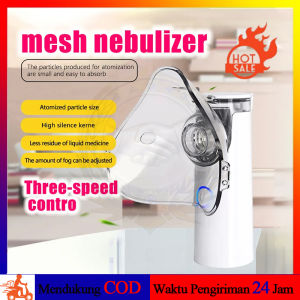 Nebulizer Portable USB W301 Obat Asma Semprot Untuk Anak Cocok Untuk Anak Anak Dan Orang Dewasa/Nebulizer Portable Mesh Alat Uap Bantu Pernafasan Asma Inhalasi
