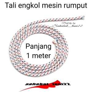tali recoil stater mesin potong rumput 3mm tali tarikan recoil stater mesin potong rumput
