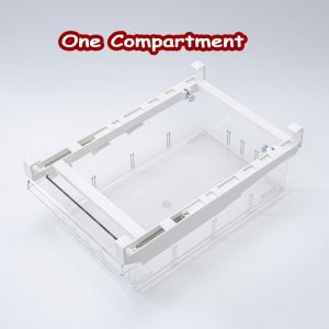 Art Living Retractable Fridge Drawer Pull Out Organiser Shelf Holder Storage Box Egg Storage Drawer SG Stock