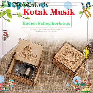 Kayu Kotak Musik Untuk Hadiah Ulang Tahun atau Hadiah Hari Valentine