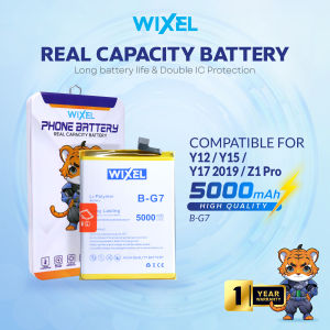 WIXEL Baterai Vivo Y12 Y15 Y17 2019 Z1 Pro B-G7 BG7 1904 1901 1902 1918 Batre Batrai Battery Real Capacity Double Power Original HP Handphone