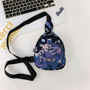 RA YE Marvel Iron Man Hulk Chest Bag Anime Children Shoulder Bag Large Capacity Casual Boys Crossbody Bag AR