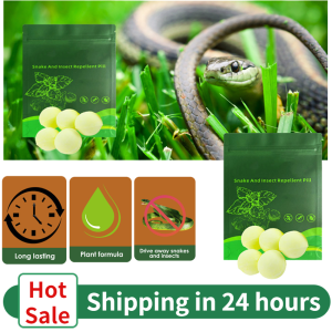 Realgar Snake Repellent Powder Long Acting Snake Repellent Pill Portable Outdoor Night Fishing Sulfur Yard Snake Repellent Anthelmintic Snake Repellent Powder