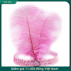 QK FA ✨ Sequins lông pha lê Headband Ấn Độ lông headdress kỳ nghỉ bên Ấn Độ hairband Thời Trang Phụ nữ tóc phụ kiện