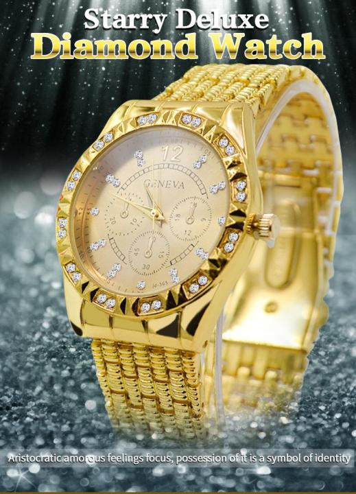 Geneva classic best sale quartz watch