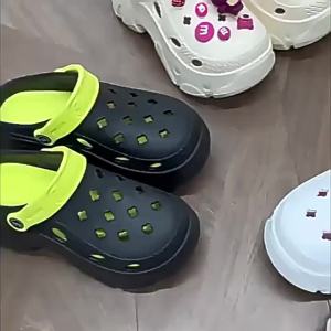 [Free Shipping] Summer EVA Pacha Dog-Themed Clogs Cute Outdoor Slippers For Women Thick-Soled Platform Slippers For Couples