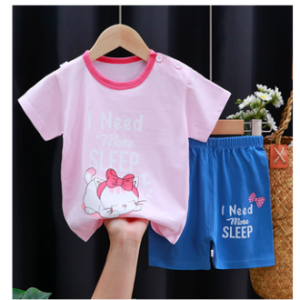 Stelan Baju Pendek Celana Pendek Anak Estimasi Usia Estimasi Usia 1-5 THN Bahan Import 100% Cotton