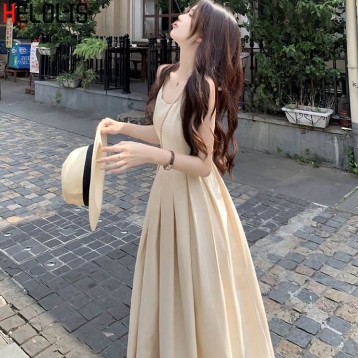 VÁY DẠ HỘI MÙA HÈ PHÁP TRỄ VAI KÈM PHỤ KIỆN - Đầm, váy nữ | ThờiTrangNữ.vn