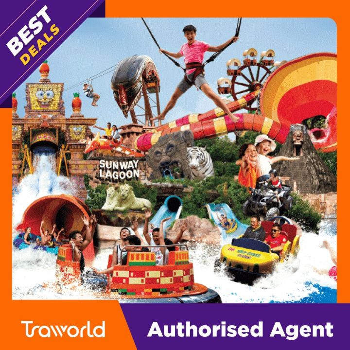 TRAWORLD PROMO Sunway Lagoon Tiket Theme Park Ticket Promotion Lazada traworld-promo-sunway-lagoon-tiket-theme-park-ticket-promotion-lazada