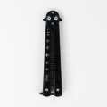 KNIFEZER Pisau Sisir Besi Butterfly Balisong Training Knife CS GO - LF-9898. 