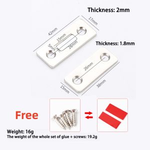 Home door closers with a load capacity of 30-40 kg Aluminium automatic door closers Simple automatic rebound door closers