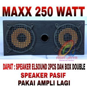 Paket Combo Speaker Elsound 8 Inch plus box 8 Double Dan Ram 8 Inch