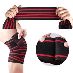 Comfortable Knee Sleeve Nylon Knee Brace Outdoor Sports Gym Accessories for Squats and Running with Adjustable Fit