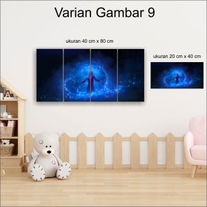 Wall Decor Frozen Ukuran 20 x 40 cm S/D 40 x 80 cm Print Ultra HD Gambar Sangat Jelas Dan Mengkilap