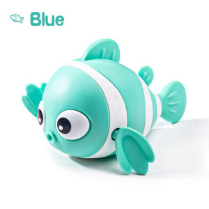 Mumystation Baby Bath Toys Clown Fish Cute SwimmingToys Clockwork Toddler Water Toy