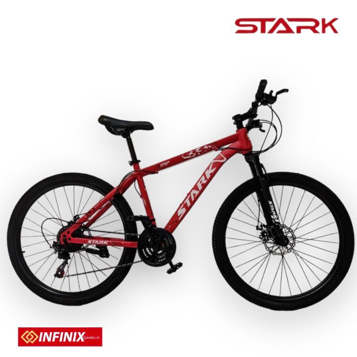 Stark MTB 26 Mountain Bike Mechanical Disc brake Red Lazada PH