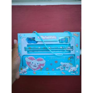 Kotak Pensil Set Lengkap Stationery Untuk Hadiah Anak Sekolah Alat Tulis Set Kotak Pensil Karakter Murah Lucu