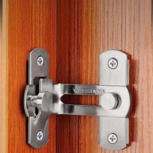 Chốt khóa cửa góc vuông 90 độ chế tạo từ thép không gỉ